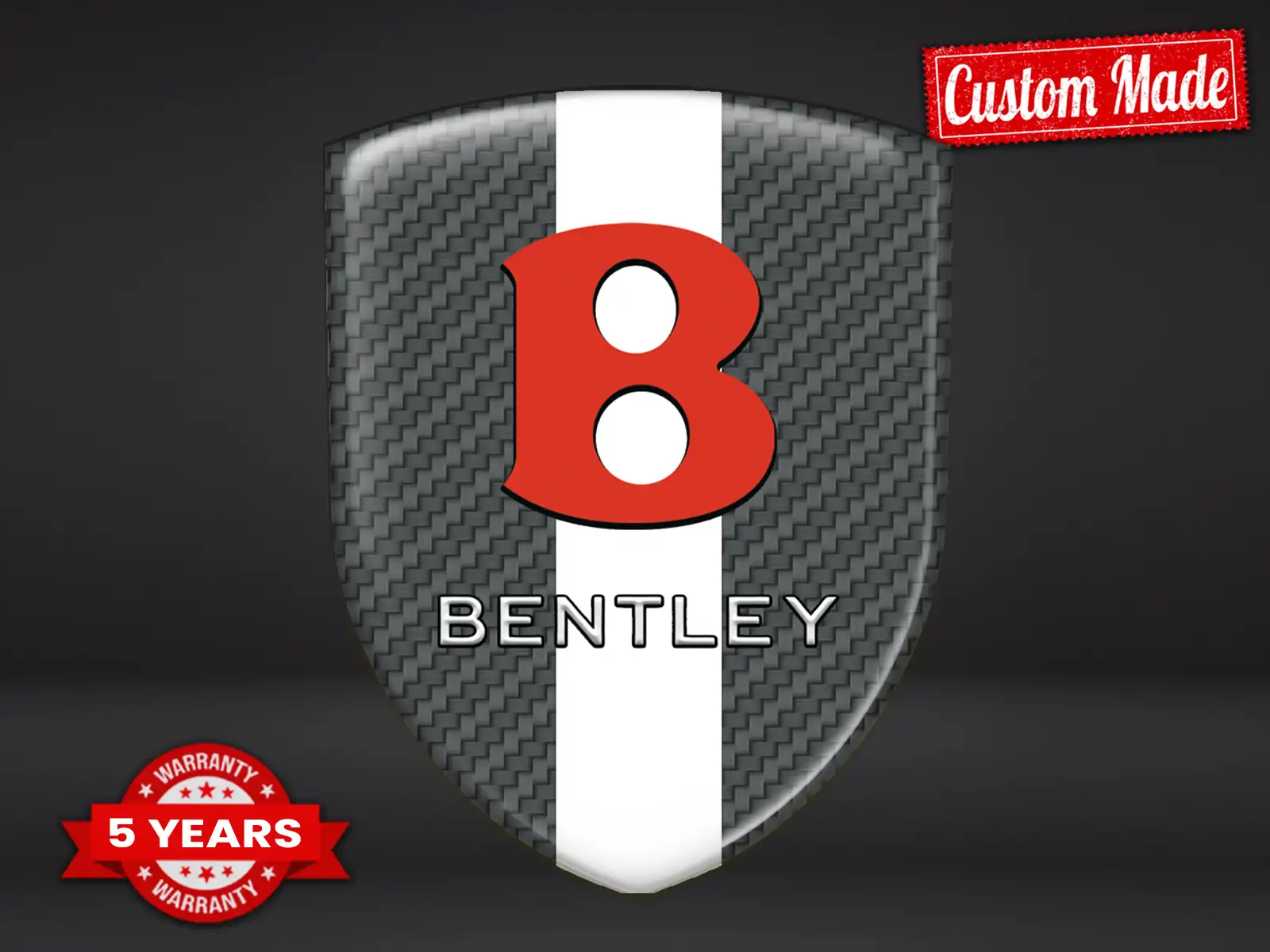 Bentley Logos Imprimés Course Haut de Gamme Perso